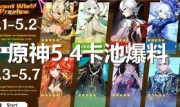 原神最新版本爆料角色,神秘新角色惊艳登场，实力与颜值并存！