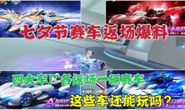 qq飞车最新爆料返场,神秘赛车手回归，经典车型惊艳返场！